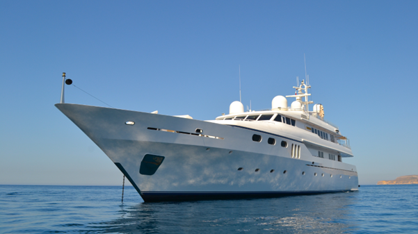 Yacht in the sea with anchor dropped | Yachting Life: An Insider's Perspective