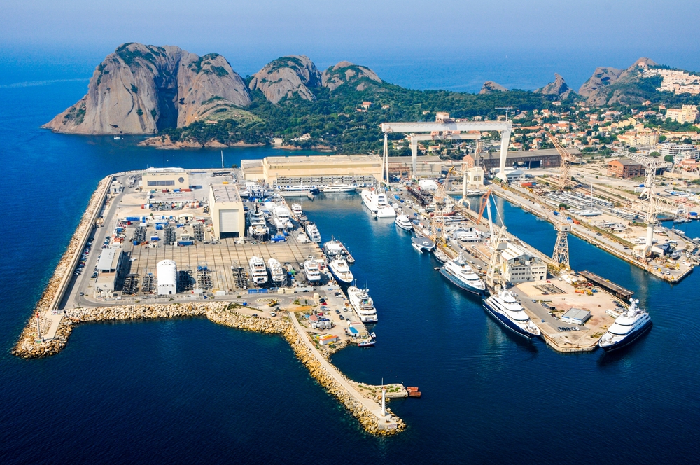 La Ciotat Ship yard in France | Dock Walking Tips for Green Crew