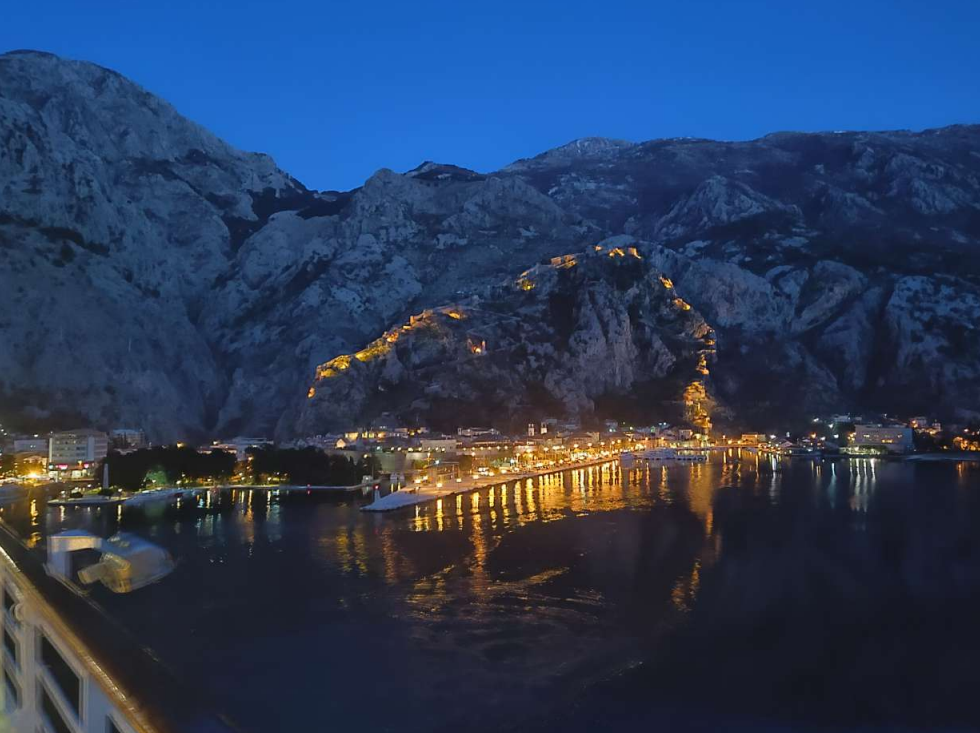 Kotor Montenegro, an image taken from Tom's travels on board