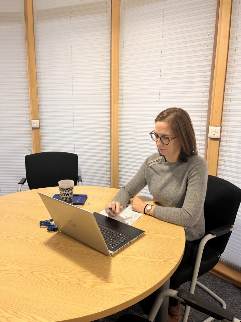 Recruiter interviewing a candidate online via  laptop | Yacht Interview Tips